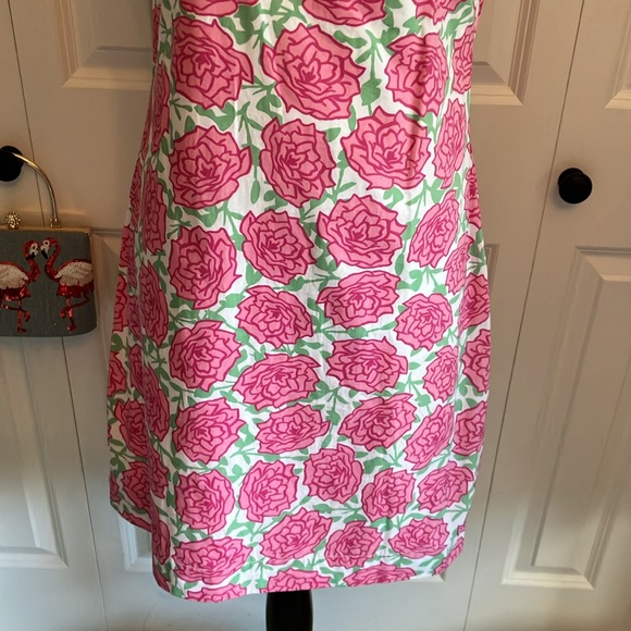 Super cute size 4 pink peony sleeveless dress by Hatley Resort. - Picture 4 of 16